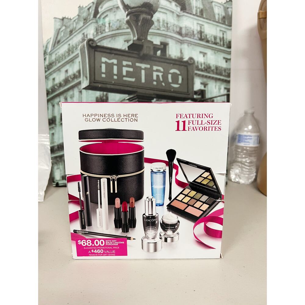 Lancôme Happiness Is Here Glow Collection, 11 Full Size Makeup & Skincare Gift